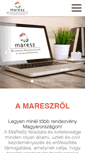 Mobile Screenshot of maresz.hu