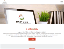 Tablet Screenshot of maresz.hu